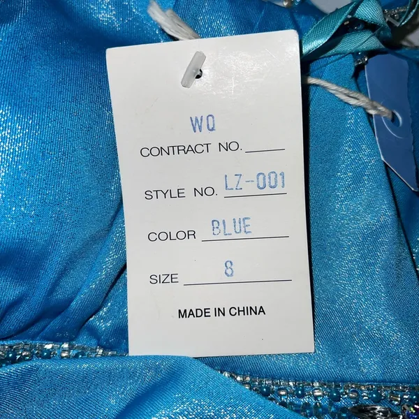 Stunning New Boutique Sample Pageant/Prom Gown! - Image 7