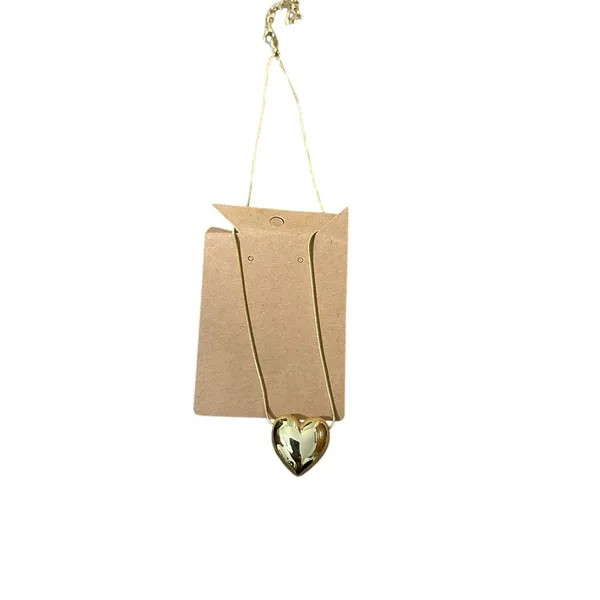 Elegant Gold Heart‎ Necklace - Image 2