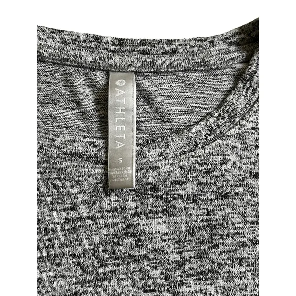 Athleta Gray Sweatshirt Top Size S - Image 7
