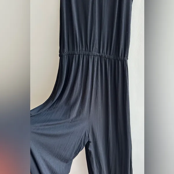 Jack Women’s Black Stretch Jumpsuit, Size Large - Image 8