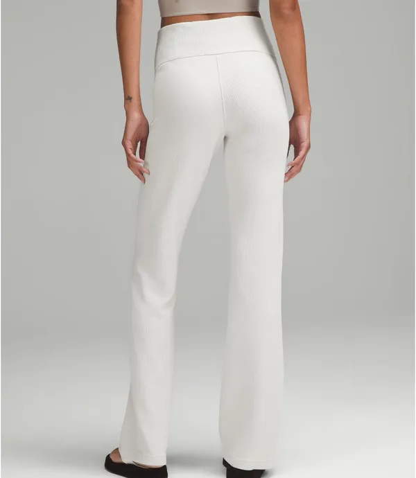 Lululemon Ribbed Softstreme Flared Pants - Image 2