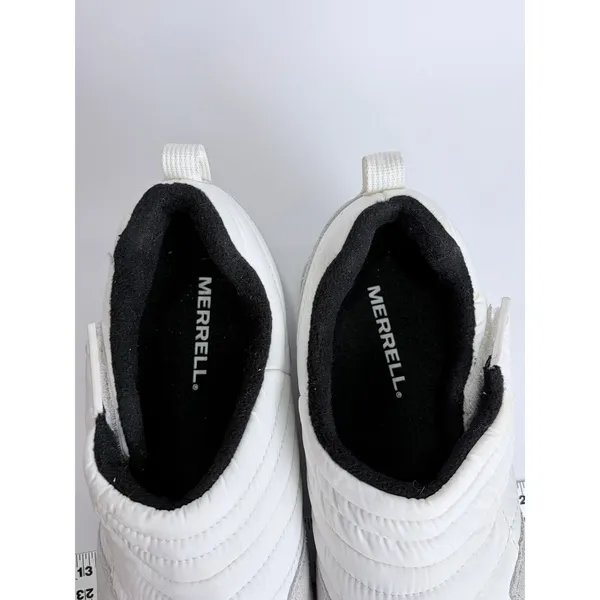 Merrell Alpine Moc Strap Polar White Insulated Lug Shoes 9 Puffer Traction‎ Snow - Image 10