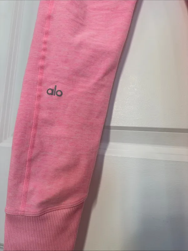 ALO Yoga Alosoft High-waist Lounge Pink Leggings size S - Image 5