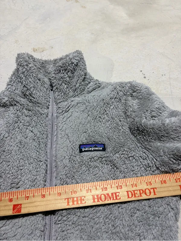 Patagonia Los gatos Gray Fleece Jacket small - Image 5