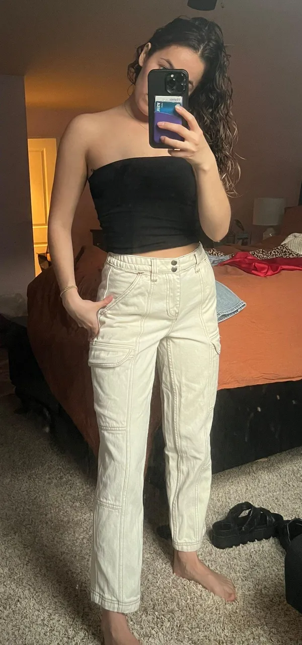 PacSun Bone Cargo Pants - Image 2
