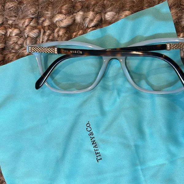 Tiffany & Co. Eyeglasses with Case and Cloth - Image 6