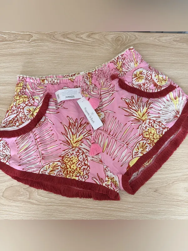 Poupette St Barth Small NEW Boxer Lulu Pink Karibia Lounge Tropical Resort - Image 2