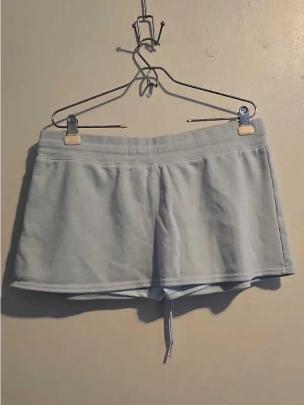 Princess Polly Light Blue Women's Drawstring Lounge Shorts - Image 12