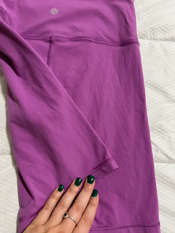 Athleta Women's High Rise Biker Shorts - Image 5