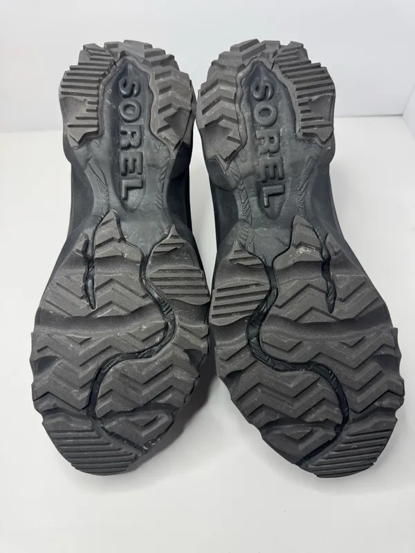 Sorel Black Kinetic Breakthru Tech Lace Athletic Boots Women's Size 11 - Image 7