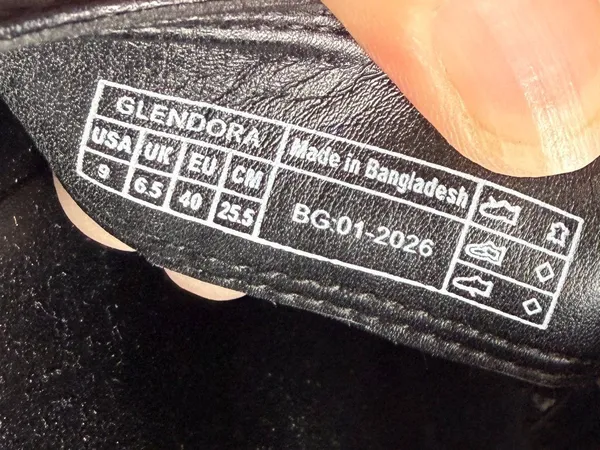 Vionic Glendora Slide Sandals Black Woven Leather Size 9 - Image 6