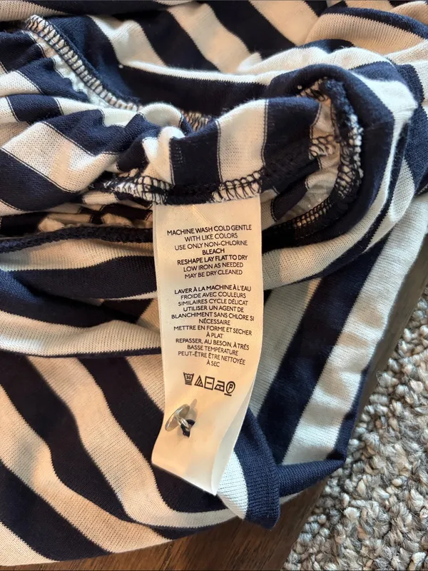 New With Tags Anthropologie Maeve Petite Striped Tee Sz MP - Image 11
