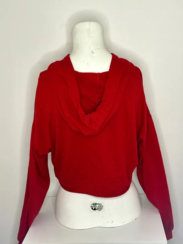 SheIn “C’est La Vie Paris” Cropped Hodie - Image 3