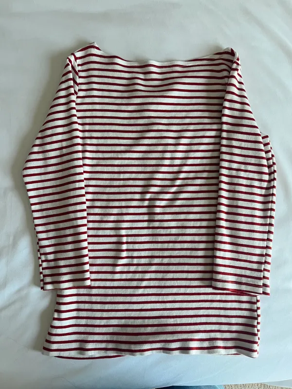 Brandy Melville Red Striped Top - Image 2