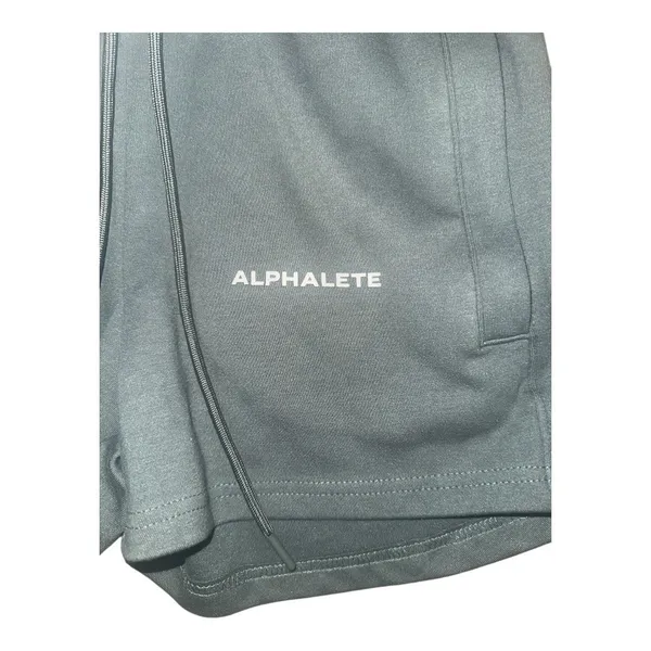 Alphalete Womens Green Essential‎ Core Shorts, XS - Image 3