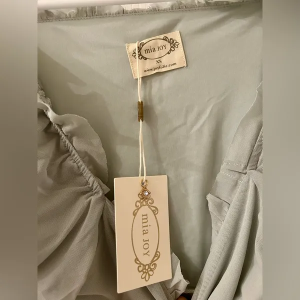 NWT Joyfolie Mia Joy Puff Sleeve Dress - Image 4