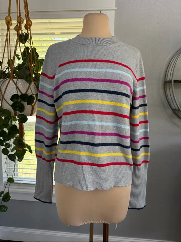 La Ligne x Target Striped Crewneck Sweater Size Medium - Image 2