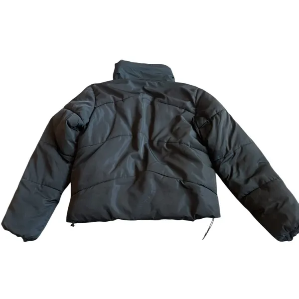 Deluc 5315D Black Puffer Coat Zip-Down Pockets Jacket Cozy Size XS Women's - Image 6