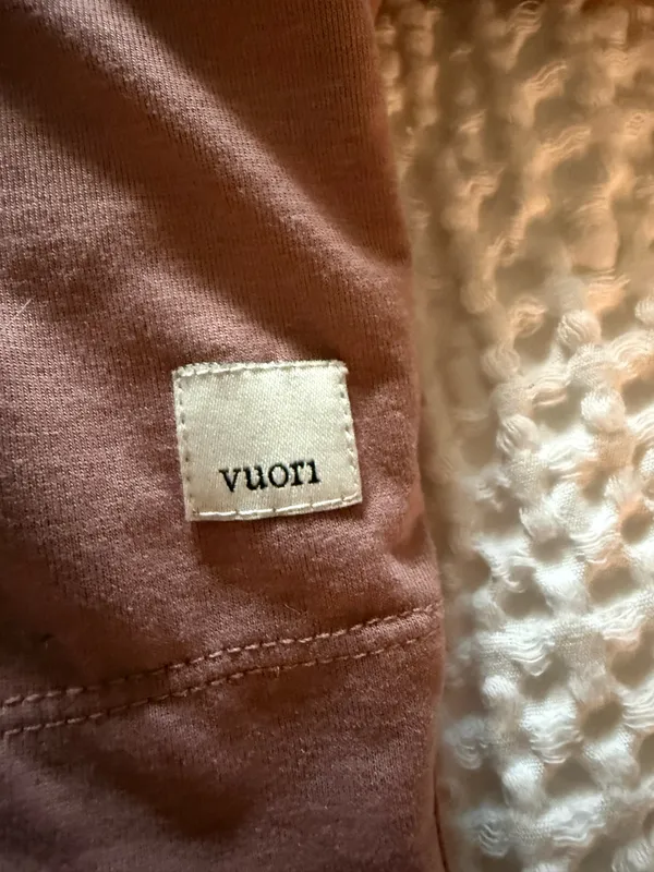 Vuori Cropped Long Sleeve Button Up  - Image 2