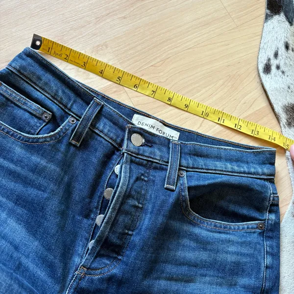 DENIM FORUM The Yoko High Rise‎ Slim Jeans Size 28 - Image 4