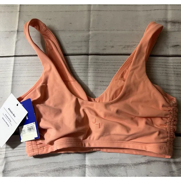 JoyLab Cinch Front Sports Bra - Coral Pink Women's XS - Image 4