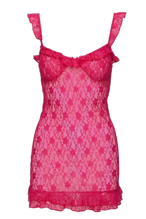 Princess Polly Channing Lace Mini Dress - Image 3