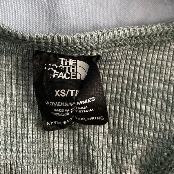 The North Face XS Women's EcoActive Cropped Ribbed Knit Tank XSmall Preowned - Image 5