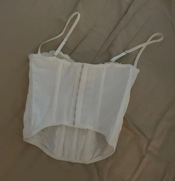 Urban Outfitters White Corset - Image 4