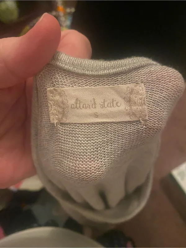 Altar'd State Light Gray Knit Top - Image 4