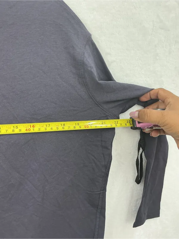 lululemon athletica Long Sleeve Crewneck Top in Charcoal Gray 884 - Image 4