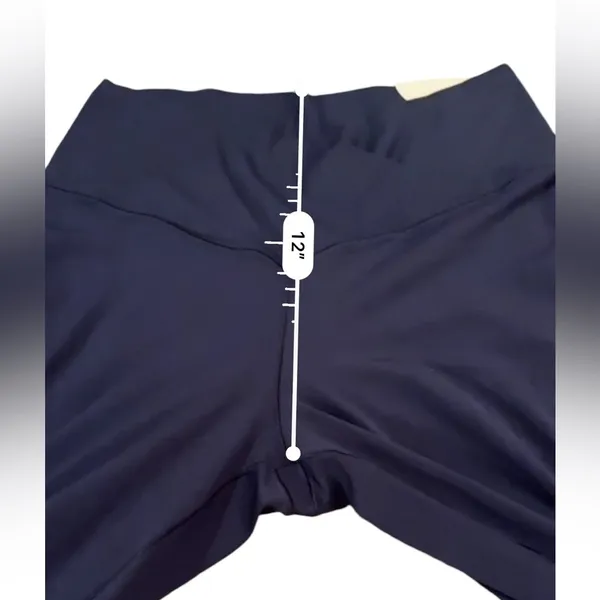 Offline By Aerie Real Me Crossover Super Flare Leggings in Navy Sz‎ XL Short NEW - Image 10