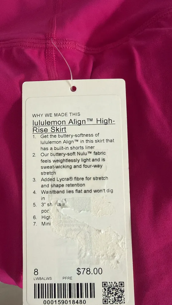 Lululemon Size 8 Align HR Skirt - Image 7