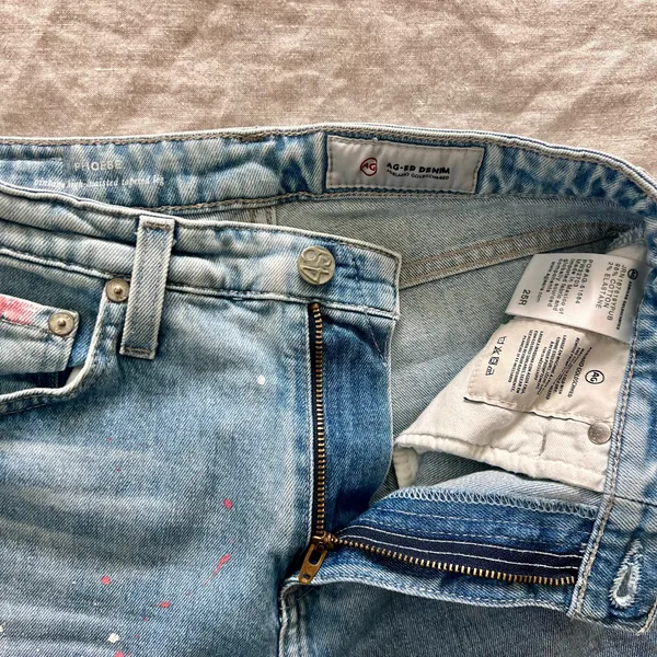 AG Adriano Goldschmied Paint Splatter Jeans - Image 6