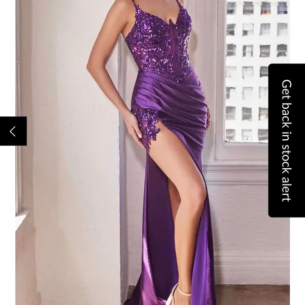 Source Unknown Women's Purple Dress - Image 4