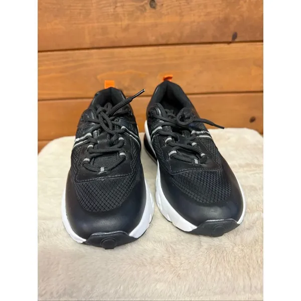 French Connection Women's FC-175 Runner Sneakers in Black/White Sz 6.5 NWOT - Image 7
