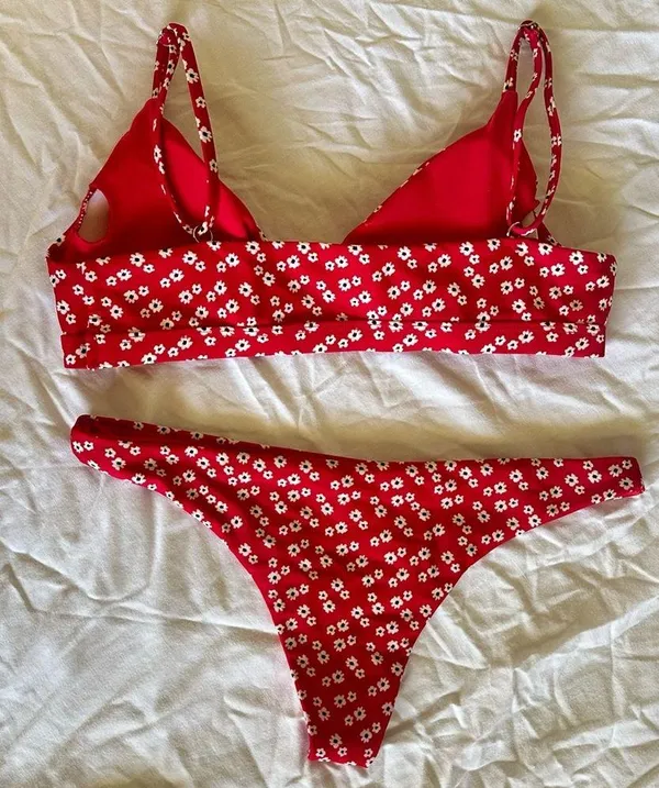 Tilly's Cheeky red bikini - Image 2