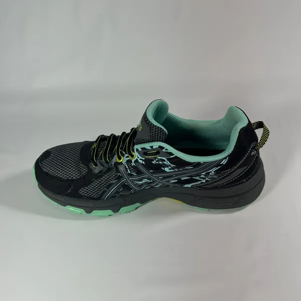 Asics Gel-Venture 6 Running Shoes Womens 9.5 Black Mint T7G8N‎ Trail Athletic - Image 7