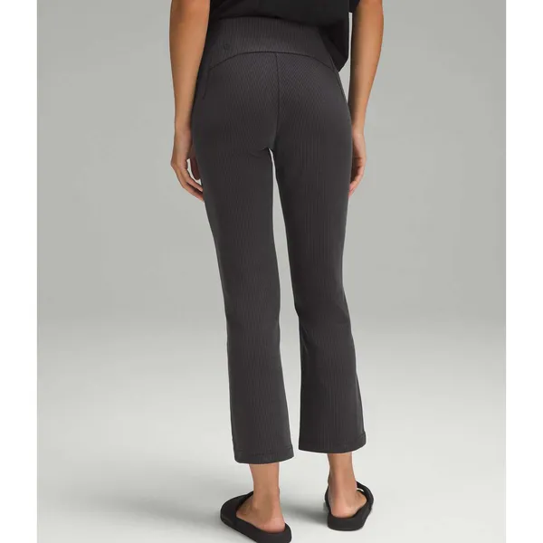 lululemon ribbed softstreme zip-leg 25” pant - Image 2