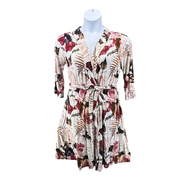 Posh Peanut Maternity‎ Robe Cream Large - Image 5