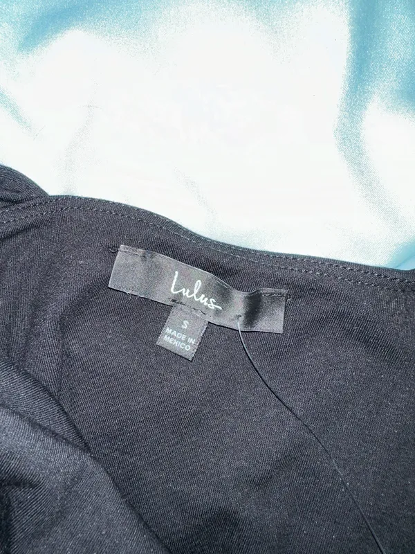 Lulus Black Backless Top - Image 5