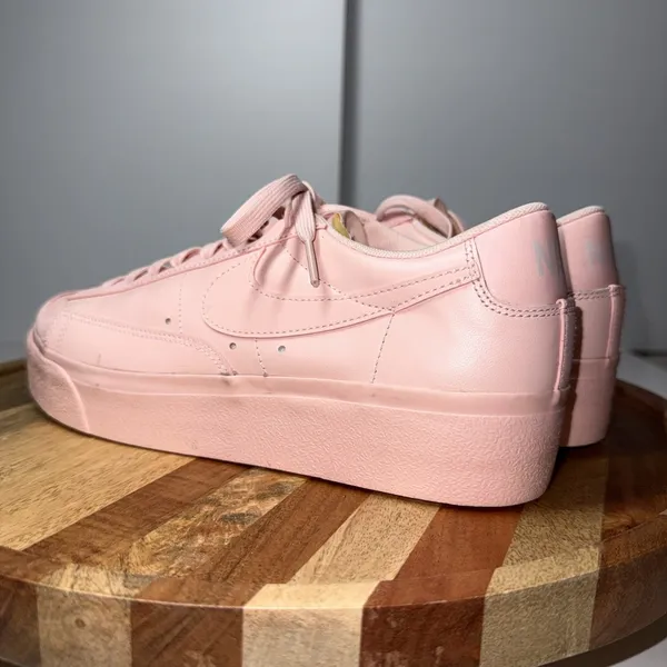 Womens Nike Blazer Low Platform Pink Rose Sneaker Size 10 Sportswear Dj0292-600 - Image 5