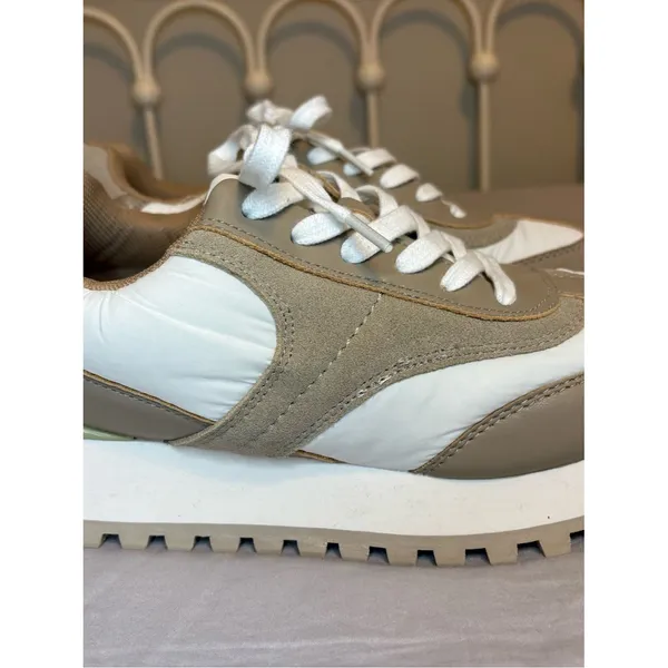 Blondo Lily Waterproof Platform Sneakers Beige White Women’s Size 9 - Image 5