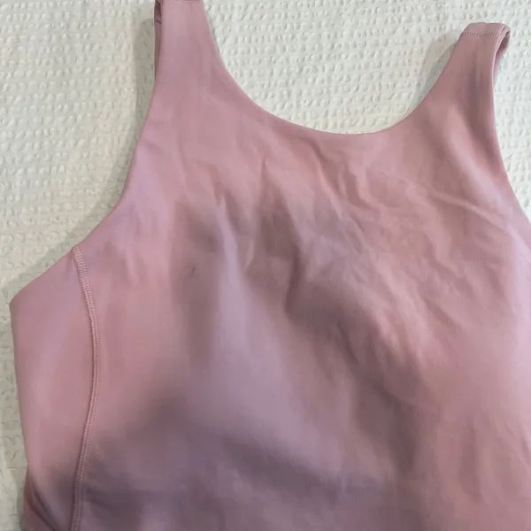 Lululemon align tank top high neck, light pink size 4 women - Image 3