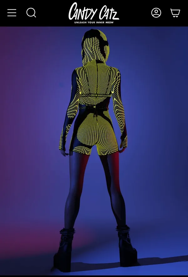 Candy Catz Festival Body Suit - Image 2