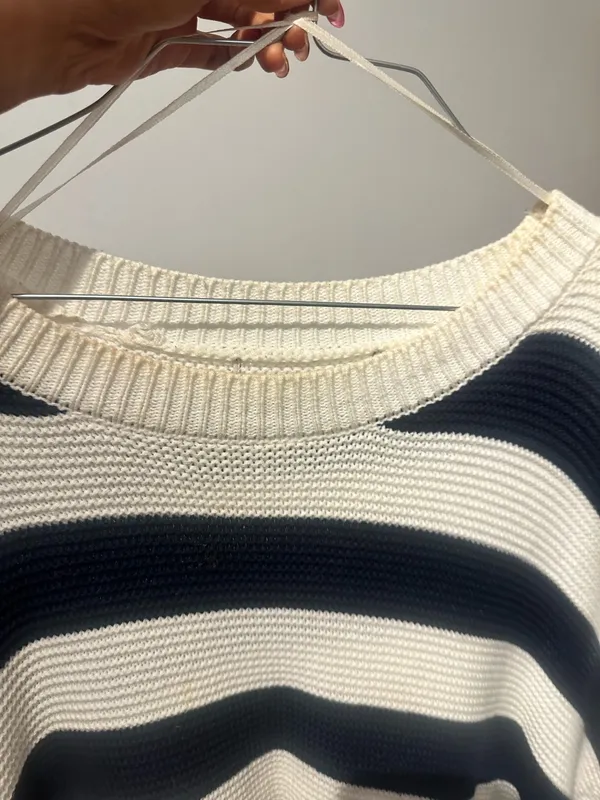TJ Maxx Sweater Striped - Image 3