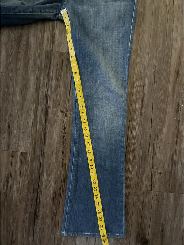 Rock & Republic Y2K Light Wash Bootcut Jeans 28 Embroidered - Image 5