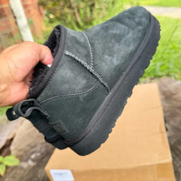 UGG Classic Ultra Mini suede women Boots size 9 - Image 6