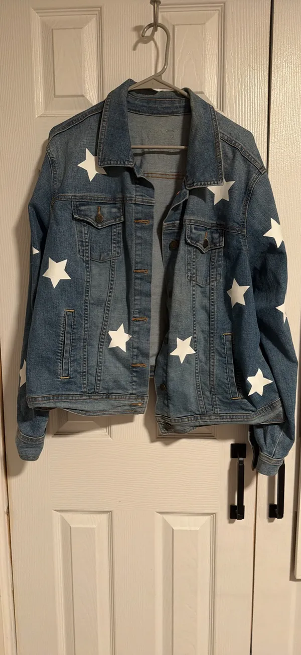 Old Navy New York Rangers Jean Jacket - Image 2