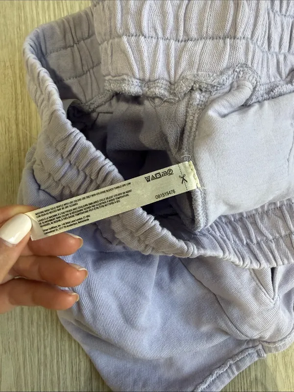 Anthropologie Daily Practice for love casual lavender shorts - Image 7