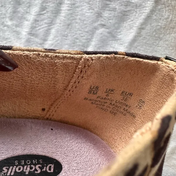 Dr. Scholl's Tan and Brown Leopard Flats - Image 5